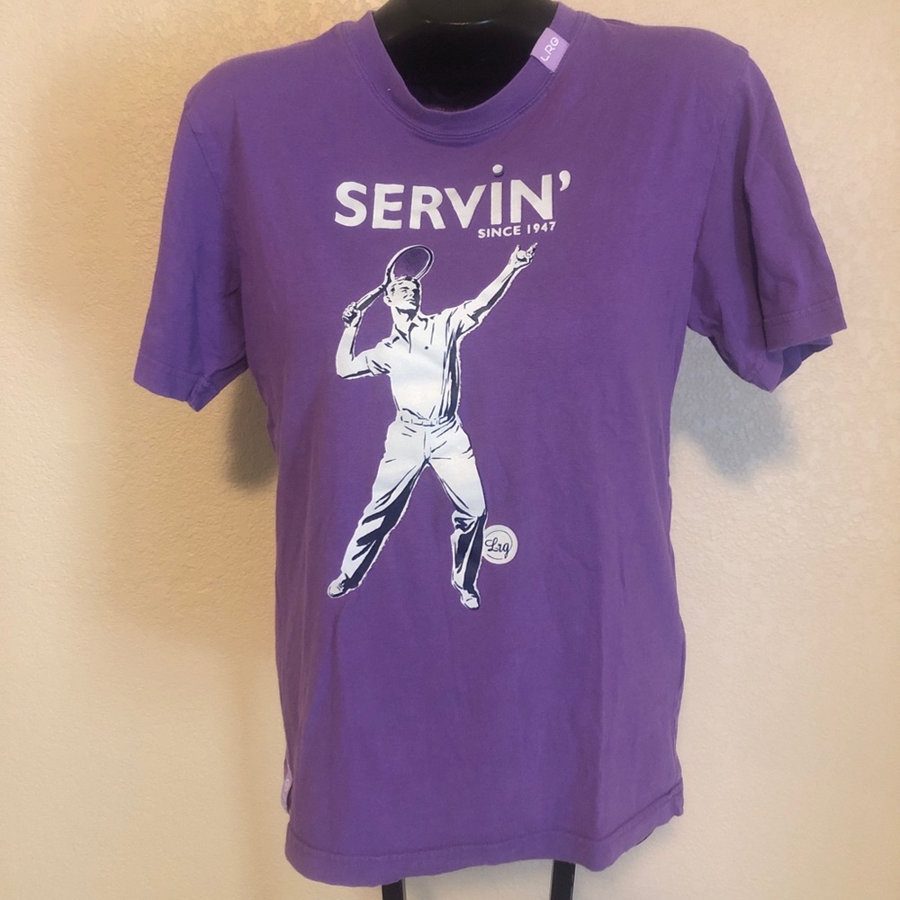 LRG Men’s Purple Tee Size Small